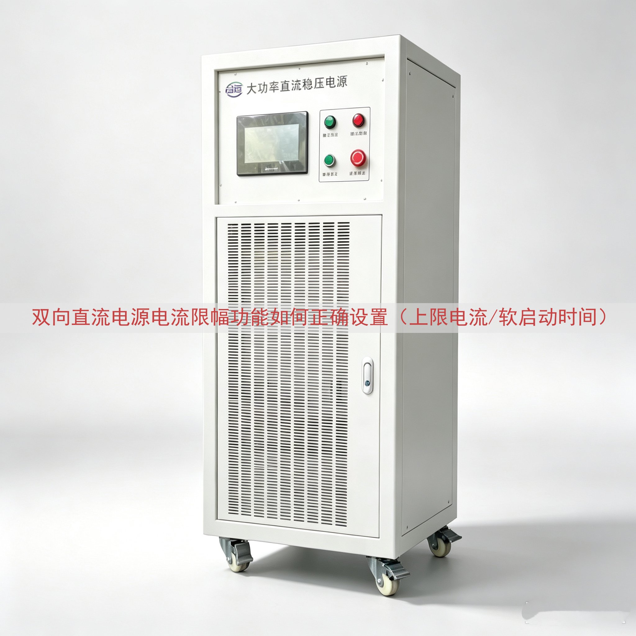 双向直流电源电流限幅功能如何正确设置（上限电流/软启动时间）